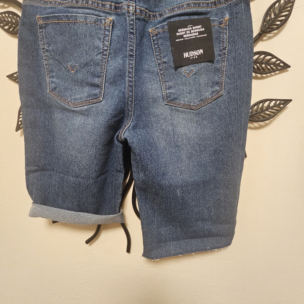 Hudson Jeans Blue‎ Cut-Off Denim Shorts - Picture 8 of 11